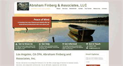 Desktop Screenshot of finbergcpa.com
